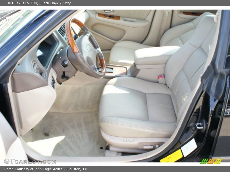Black Onyx / Ivory 2001 Lexus ES 300