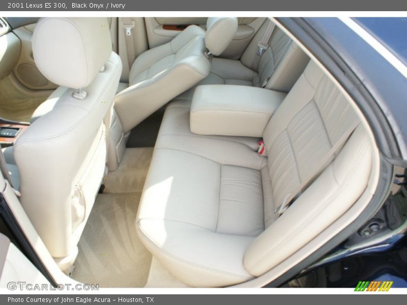 Black Onyx / Ivory 2001 Lexus ES 300