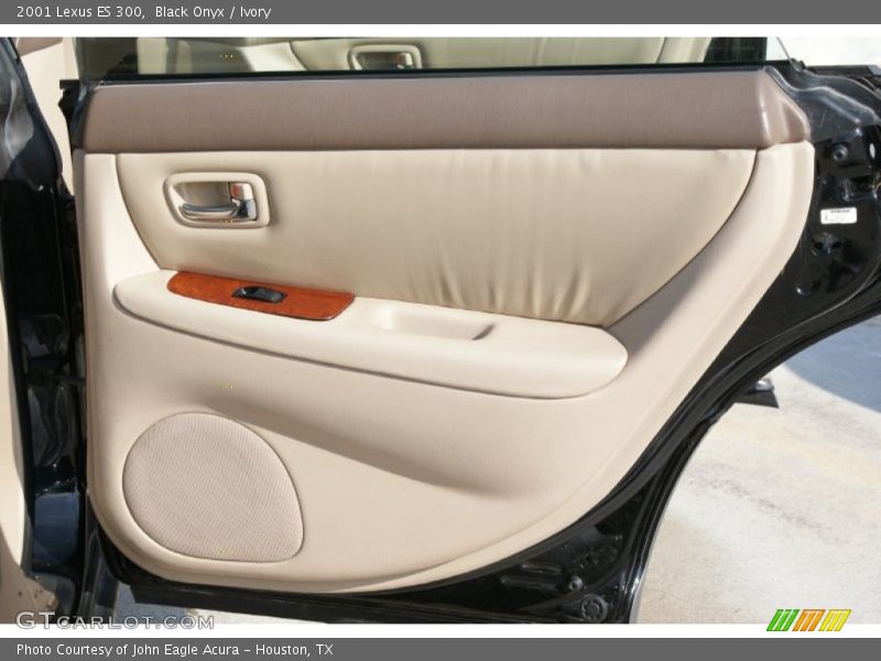 Black Onyx / Ivory 2001 Lexus ES 300