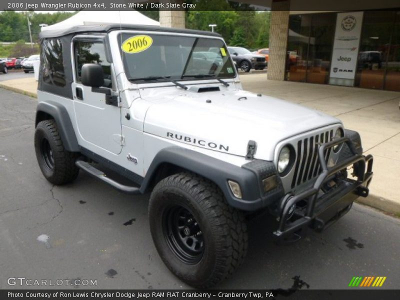 Stone White / Dark Slate Gray 2006 Jeep Wrangler Rubicon 4x4