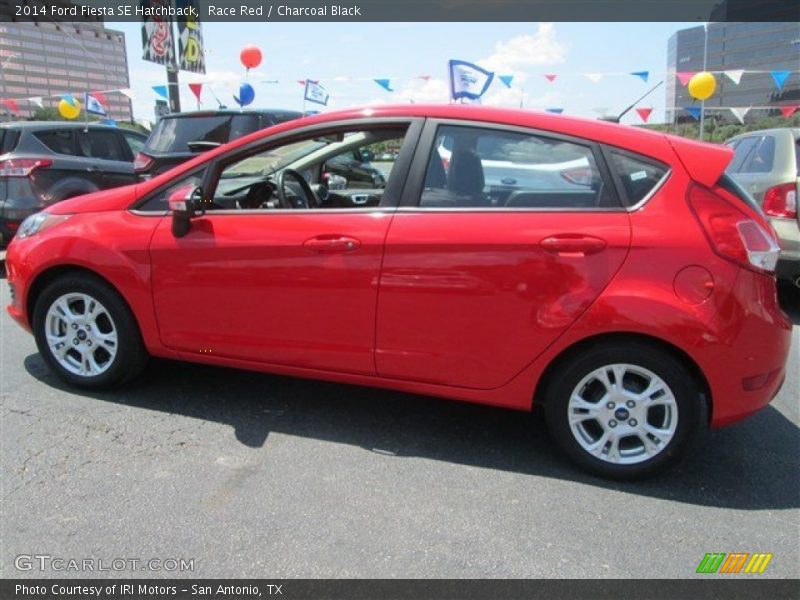 Race Red / Charcoal Black 2014 Ford Fiesta SE Hatchback