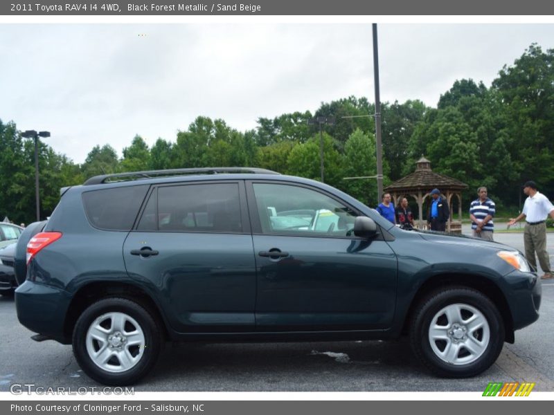 Black Forest Metallic / Sand Beige 2011 Toyota RAV4 I4 4WD