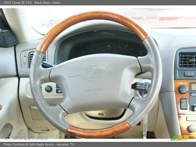 Black Onyx / Ivory 2001 Lexus ES 300