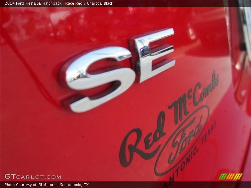 Race Red / Charcoal Black 2014 Ford Fiesta SE Hatchback