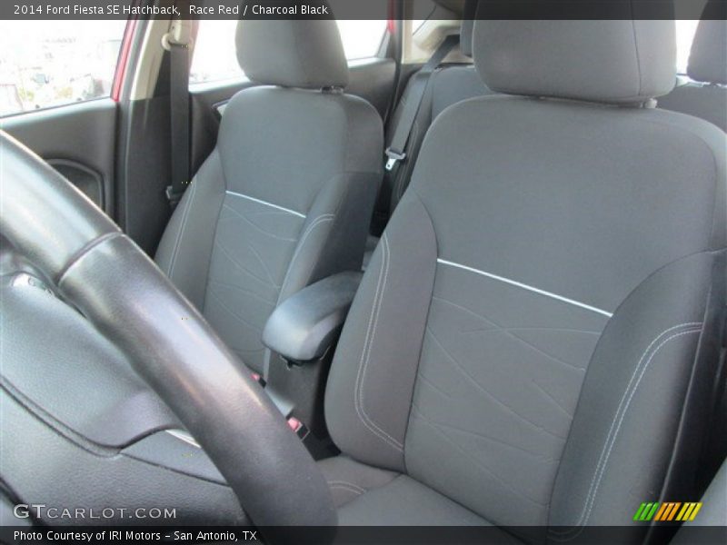 Race Red / Charcoal Black 2014 Ford Fiesta SE Hatchback
