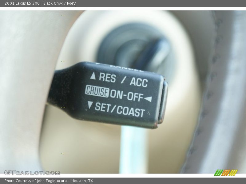 Black Onyx / Ivory 2001 Lexus ES 300