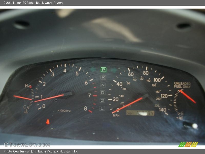 Black Onyx / Ivory 2001 Lexus ES 300