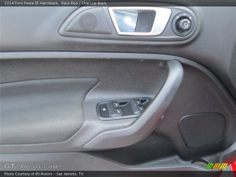 Race Red / Charcoal Black 2014 Ford Fiesta SE Hatchback