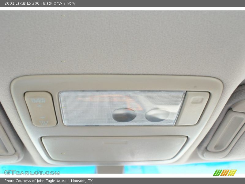 Black Onyx / Ivory 2001 Lexus ES 300