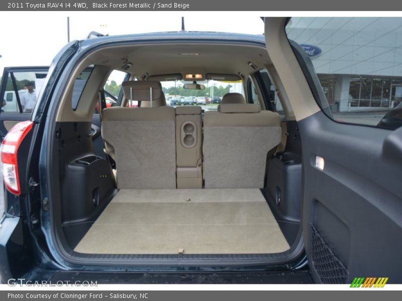 Black Forest Metallic / Sand Beige 2011 Toyota RAV4 I4 4WD