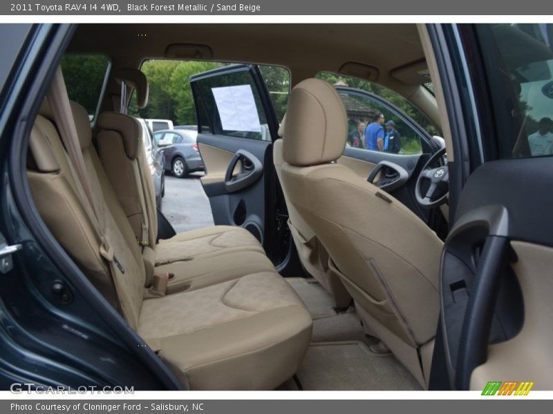 Black Forest Metallic / Sand Beige 2011 Toyota RAV4 I4 4WD