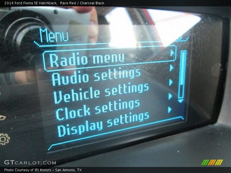 Race Red / Charcoal Black 2014 Ford Fiesta SE Hatchback