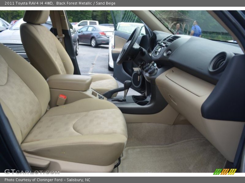 Black Forest Metallic / Sand Beige 2011 Toyota RAV4 I4 4WD