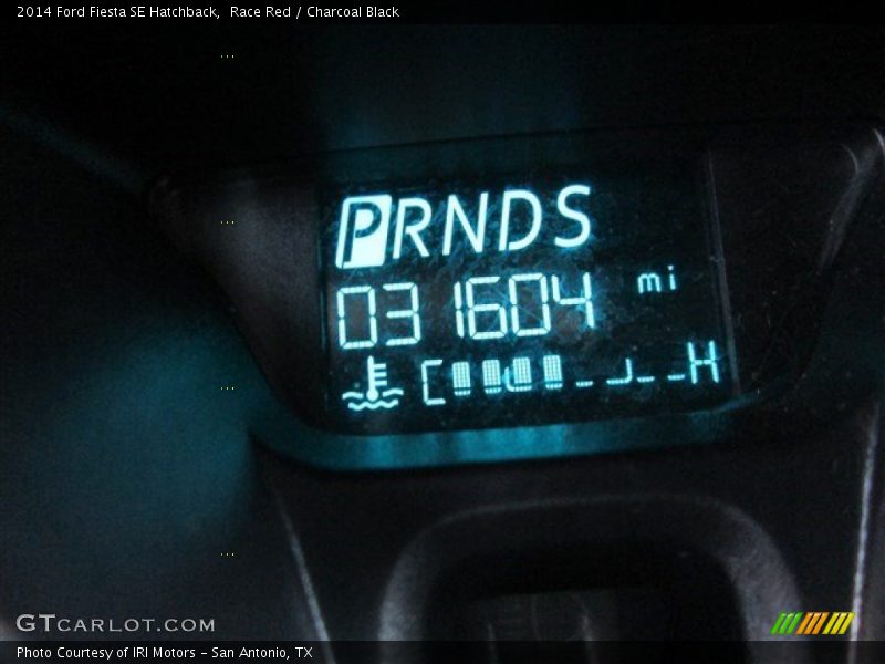 Race Red / Charcoal Black 2014 Ford Fiesta SE Hatchback