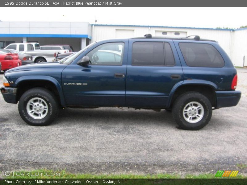 Patriot Blue Pearlcoat / Mist Gray 1999 Dodge Durango SLT 4x4