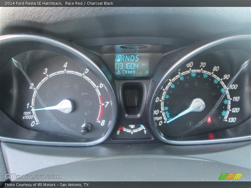 Race Red / Charcoal Black 2014 Ford Fiesta SE Hatchback