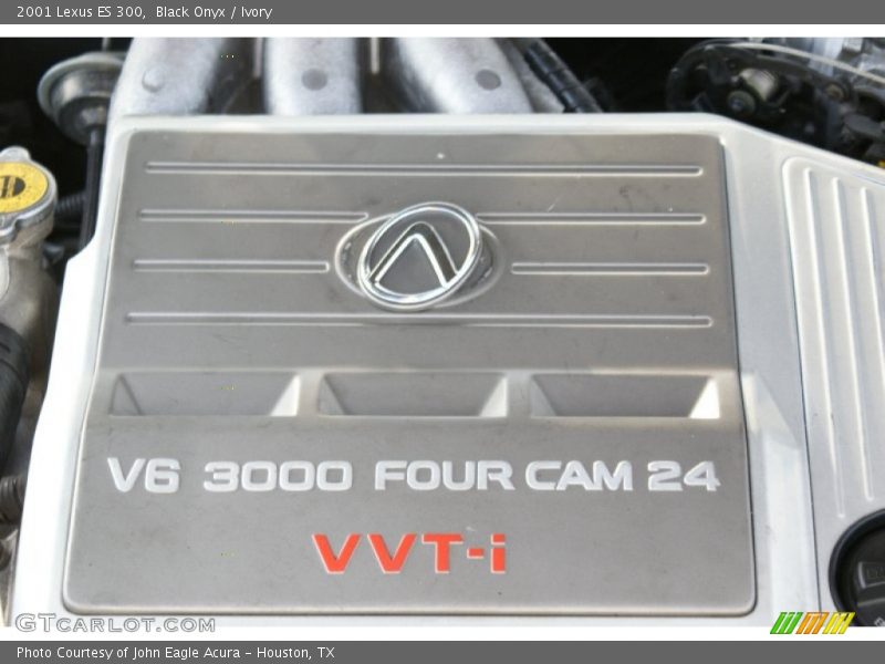 Black Onyx / Ivory 2001 Lexus ES 300