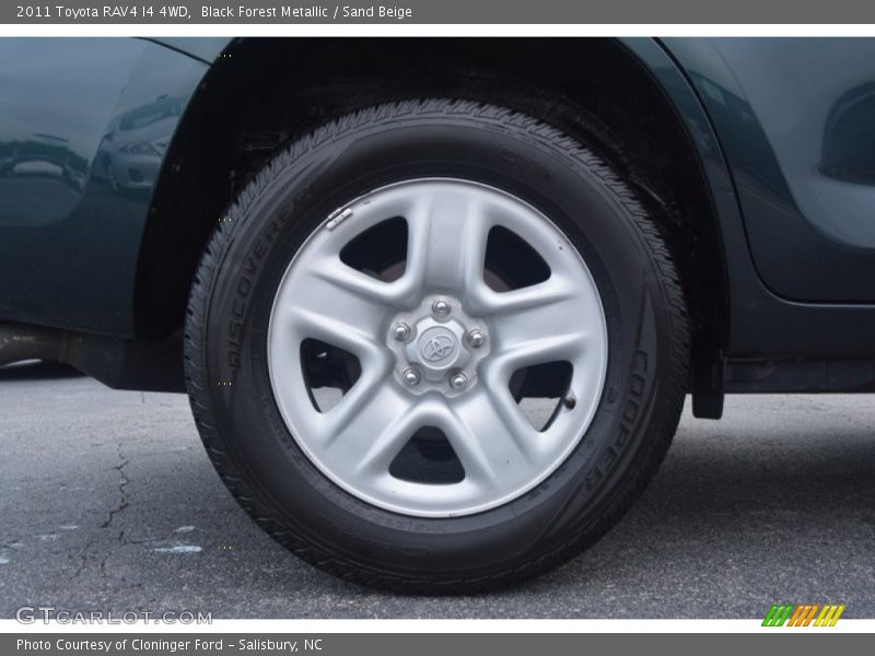 Black Forest Metallic / Sand Beige 2011 Toyota RAV4 I4 4WD