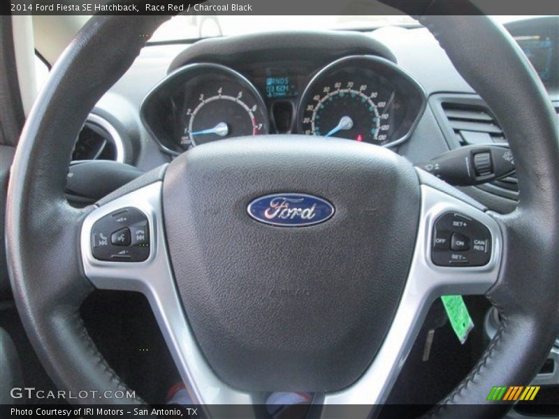 Race Red / Charcoal Black 2014 Ford Fiesta SE Hatchback