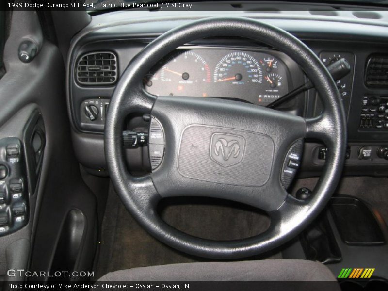 Patriot Blue Pearlcoat / Mist Gray 1999 Dodge Durango SLT 4x4