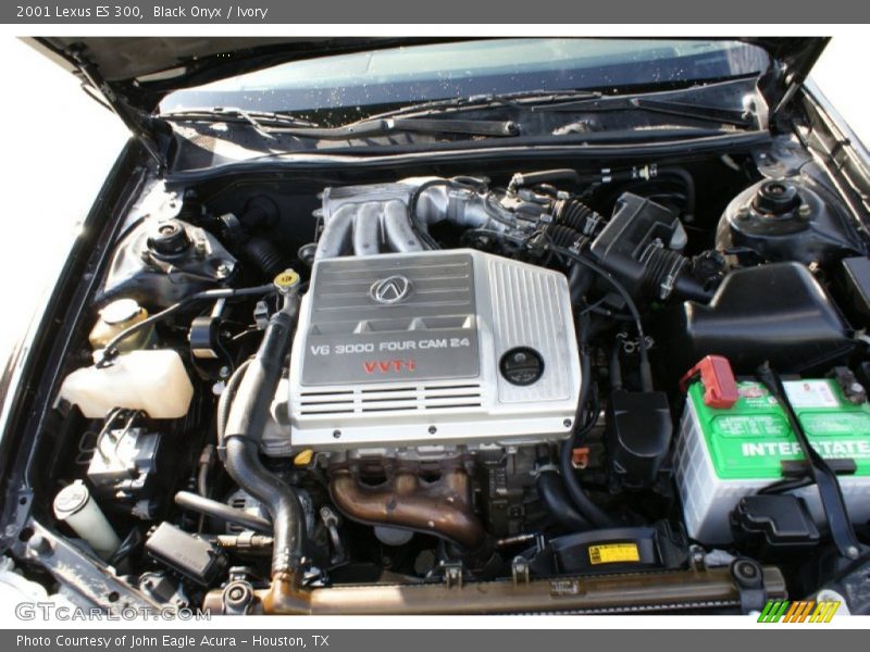 Black Onyx / Ivory 2001 Lexus ES 300