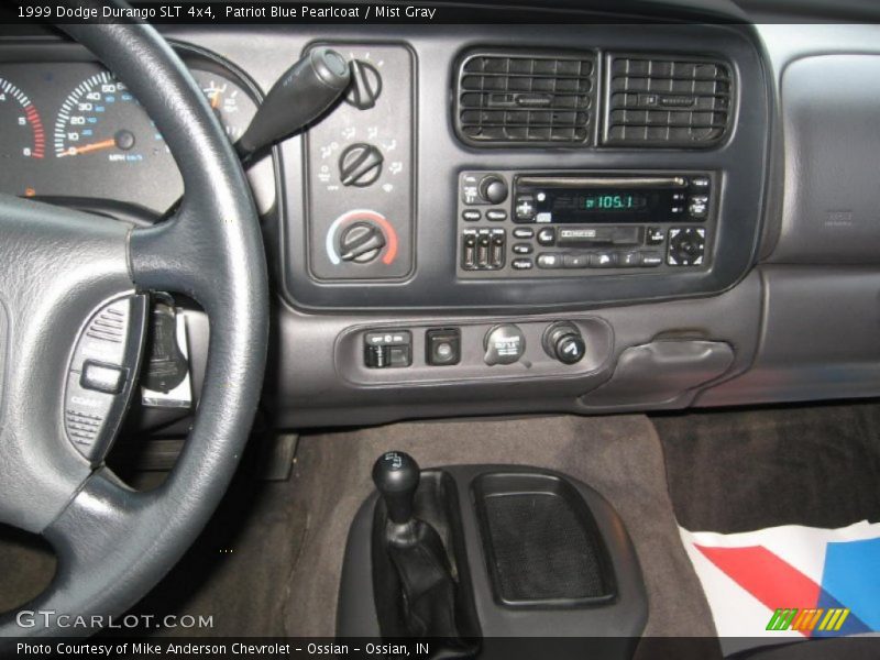 Patriot Blue Pearlcoat / Mist Gray 1999 Dodge Durango SLT 4x4