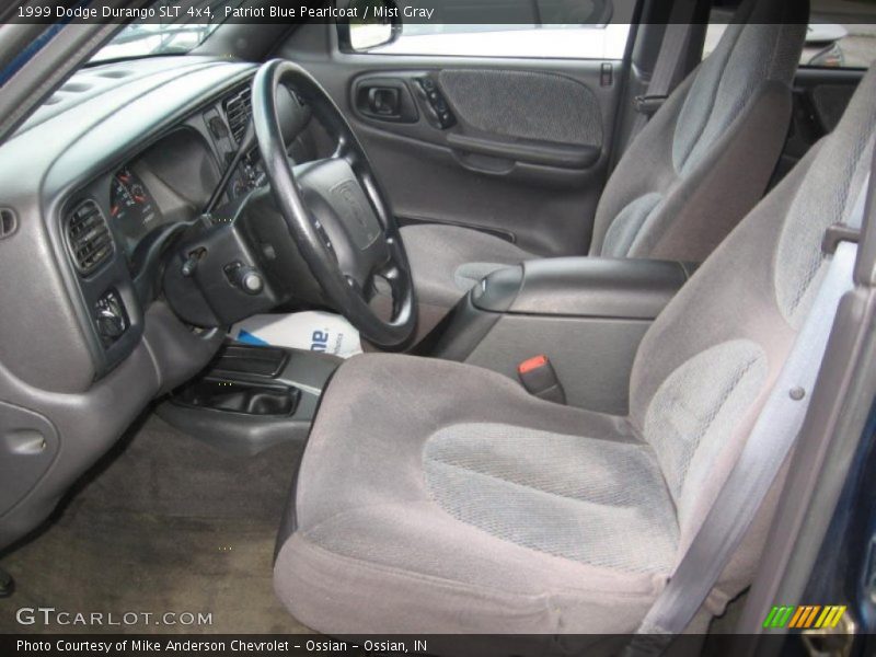 Patriot Blue Pearlcoat / Mist Gray 1999 Dodge Durango SLT 4x4