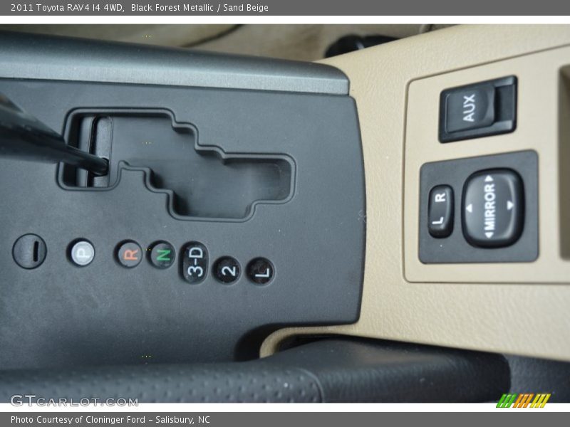 Black Forest Metallic / Sand Beige 2011 Toyota RAV4 I4 4WD