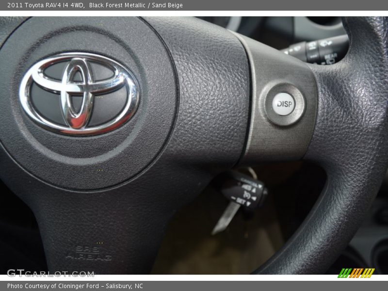 Black Forest Metallic / Sand Beige 2011 Toyota RAV4 I4 4WD