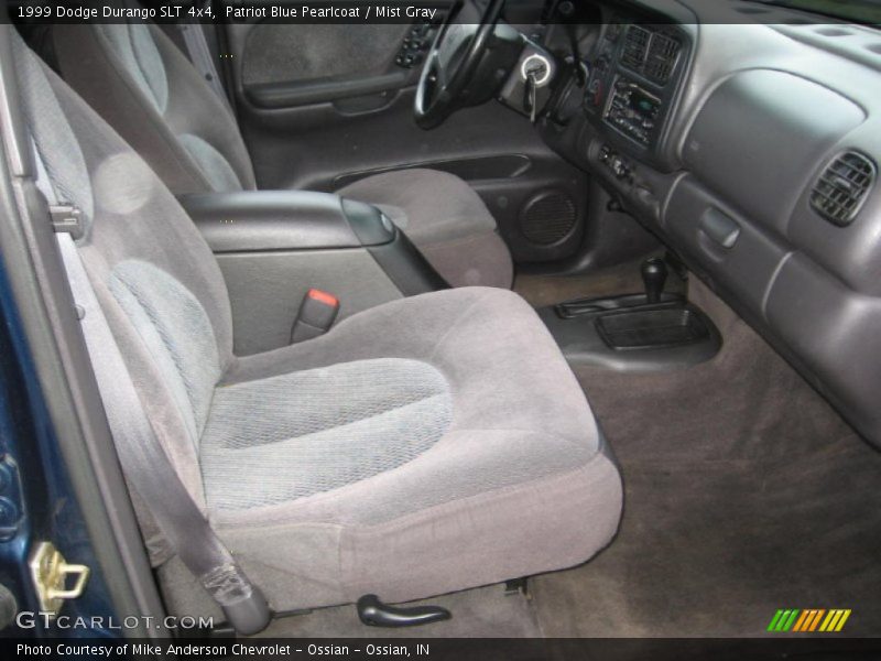 Patriot Blue Pearlcoat / Mist Gray 1999 Dodge Durango SLT 4x4