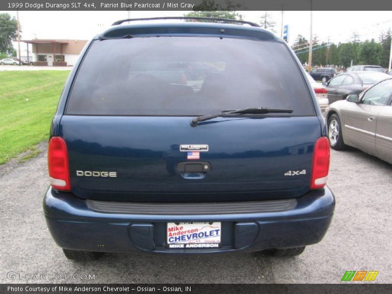 Patriot Blue Pearlcoat / Mist Gray 1999 Dodge Durango SLT 4x4