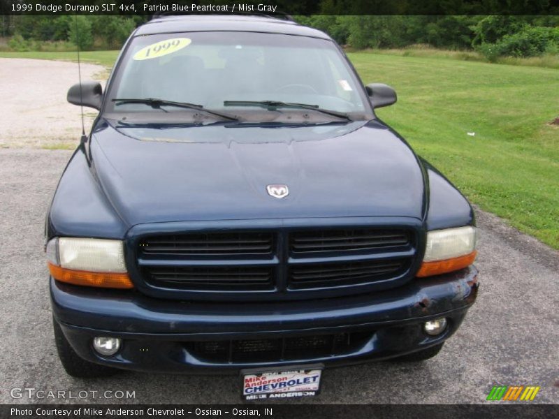 Patriot Blue Pearlcoat / Mist Gray 1999 Dodge Durango SLT 4x4
