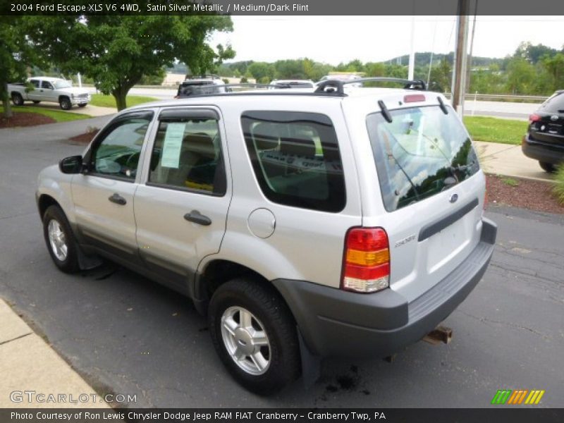 Satin Silver Metallic / Medium/Dark Flint 2004 Ford Escape XLS V6 4WD