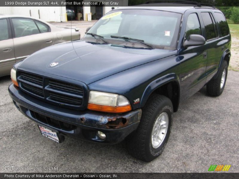 Patriot Blue Pearlcoat / Mist Gray 1999 Dodge Durango SLT 4x4