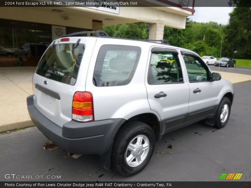 Satin Silver Metallic / Medium/Dark Flint 2004 Ford Escape XLS V6 4WD