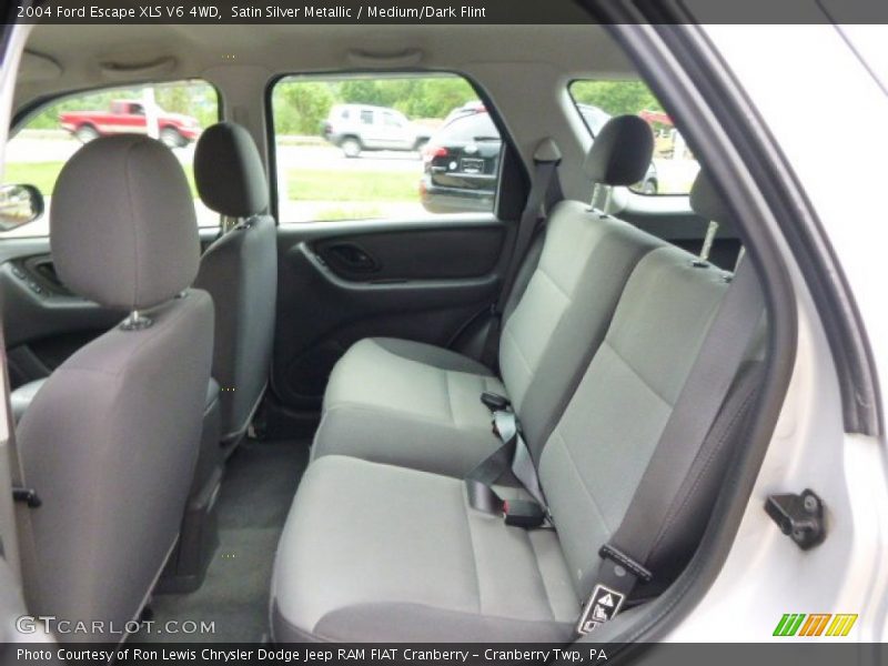 Satin Silver Metallic / Medium/Dark Flint 2004 Ford Escape XLS V6 4WD