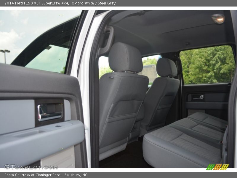 Oxford White / Steel Grey 2014 Ford F150 XLT SuperCrew 4x4