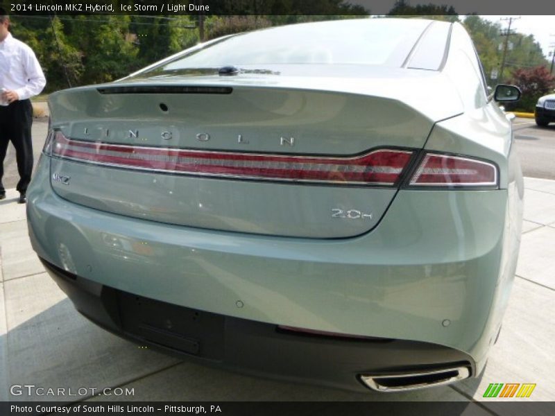 Ice Storm / Light Dune 2014 Lincoln MKZ Hybrid