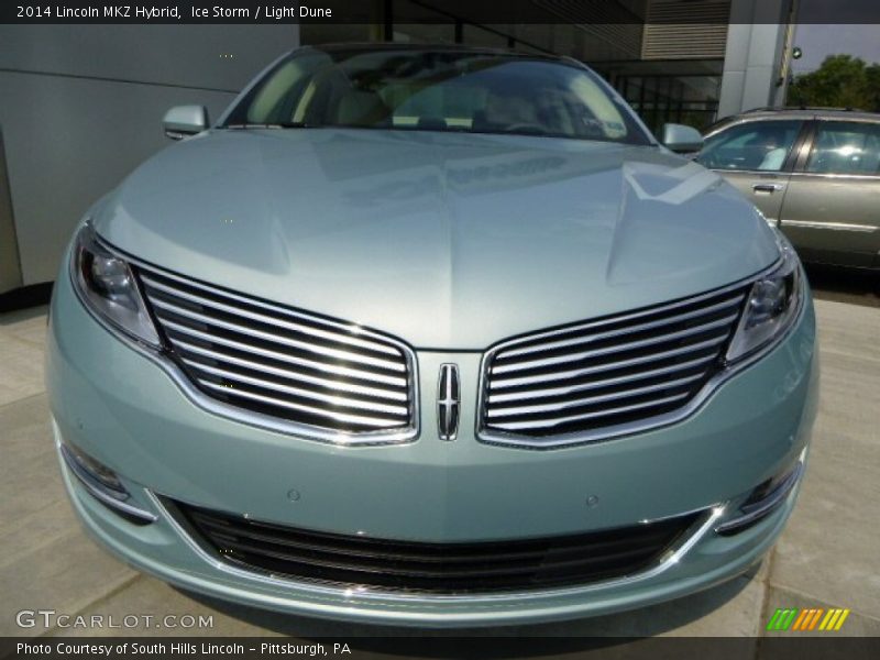 Ice Storm / Light Dune 2014 Lincoln MKZ Hybrid