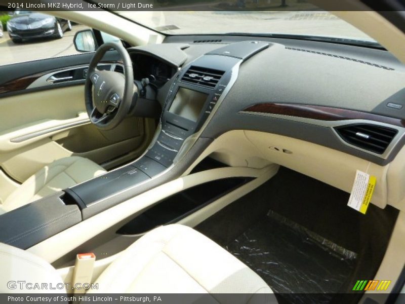 Ice Storm / Light Dune 2014 Lincoln MKZ Hybrid