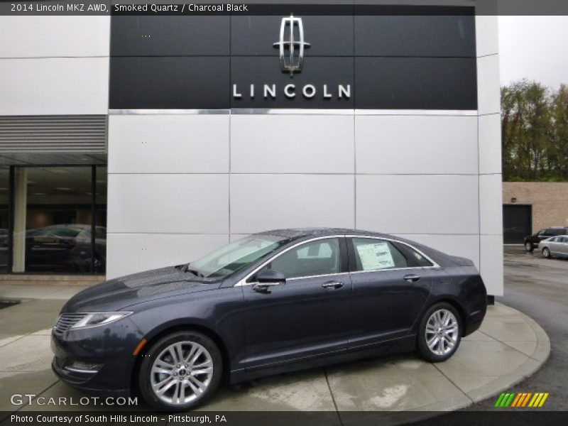Smoked Quartz / Charcoal Black 2014 Lincoln MKZ AWD