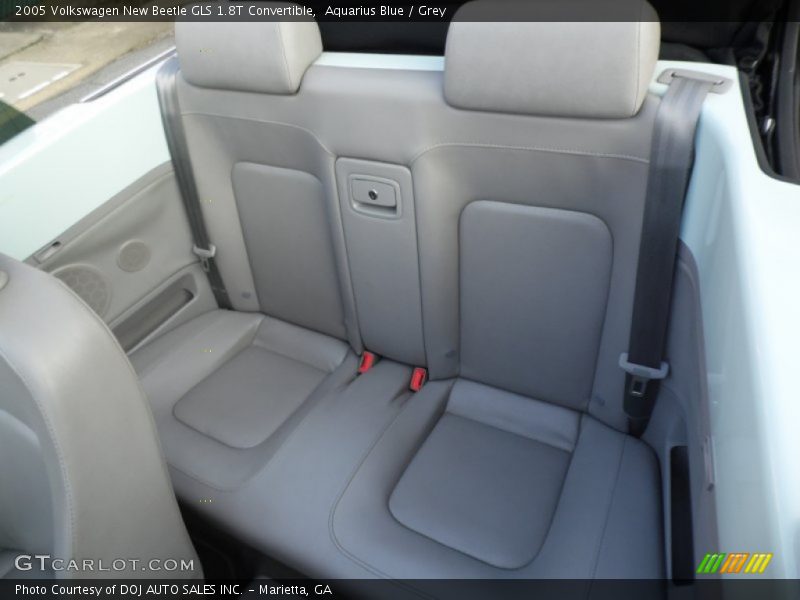 Aquarius Blue / Grey 2005 Volkswagen New Beetle GLS 1.8T Convertible