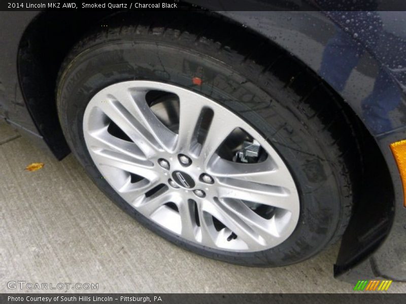 Smoked Quartz / Charcoal Black 2014 Lincoln MKZ AWD