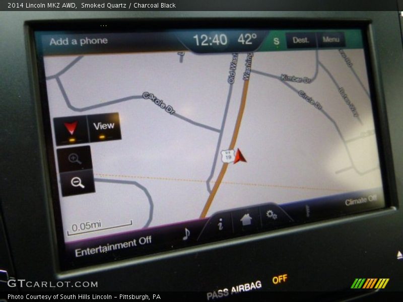 Smoked Quartz / Charcoal Black 2014 Lincoln MKZ AWD