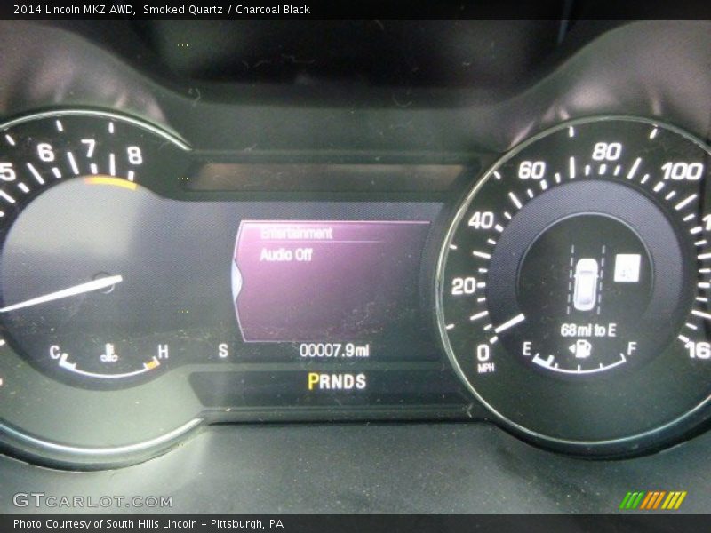 Smoked Quartz / Charcoal Black 2014 Lincoln MKZ AWD