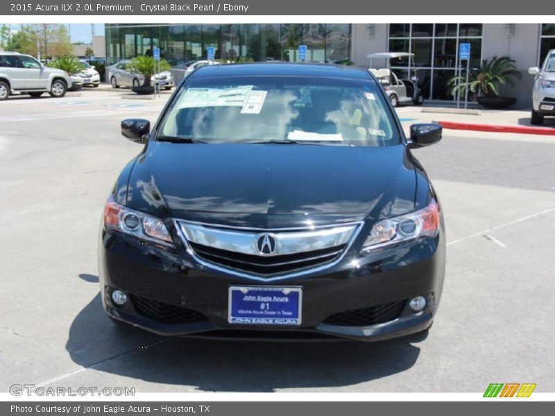 Crystal Black Pearl / Ebony 2015 Acura ILX 2.0L Premium