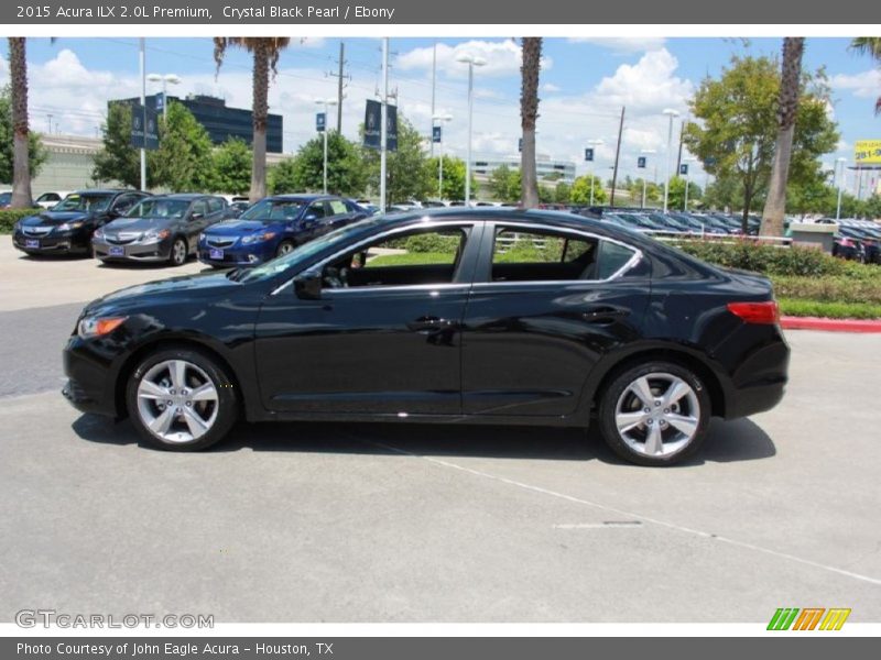 Crystal Black Pearl / Ebony 2015 Acura ILX 2.0L Premium