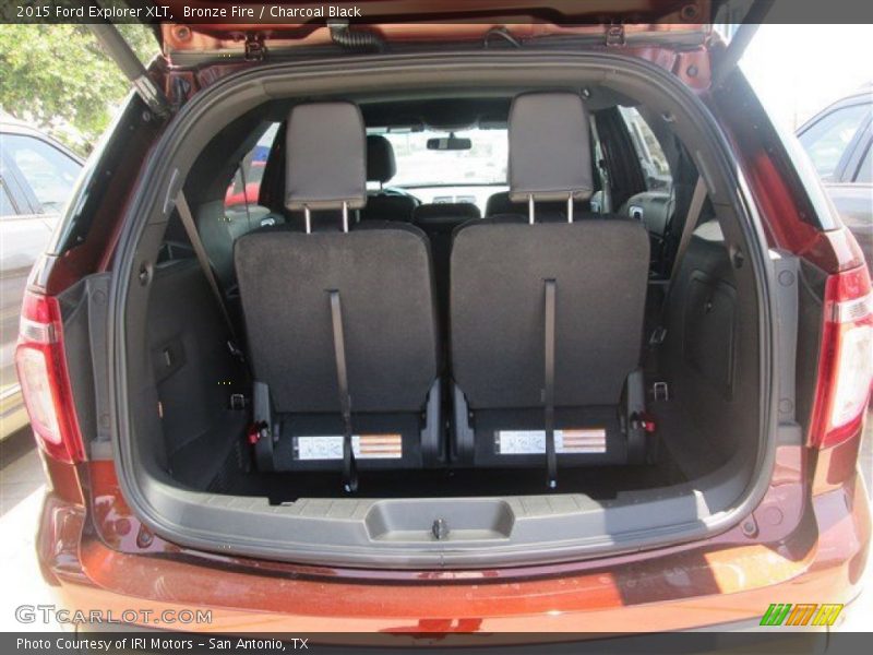 Bronze Fire / Charcoal Black 2015 Ford Explorer XLT