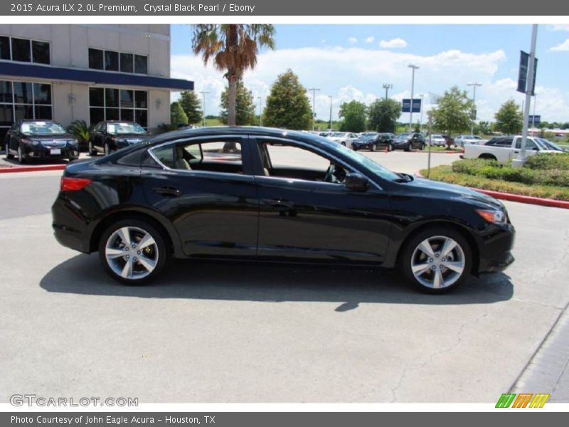 Crystal Black Pearl / Ebony 2015 Acura ILX 2.0L Premium