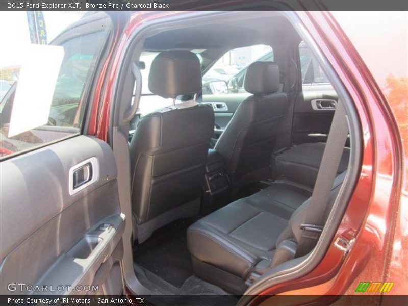 Bronze Fire / Charcoal Black 2015 Ford Explorer XLT